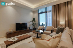 HiGuests - Stylish 1BR Retreat with Modern Interiors in Dubai